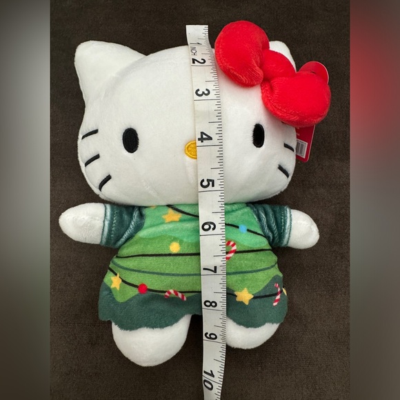 New Christmas Hello Kitty, 9” NWT Plushie - Picture 4 of 4